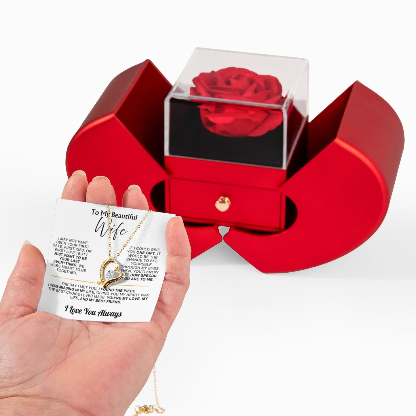 I Want To Be Your Last Everything Heart Box Gift Set