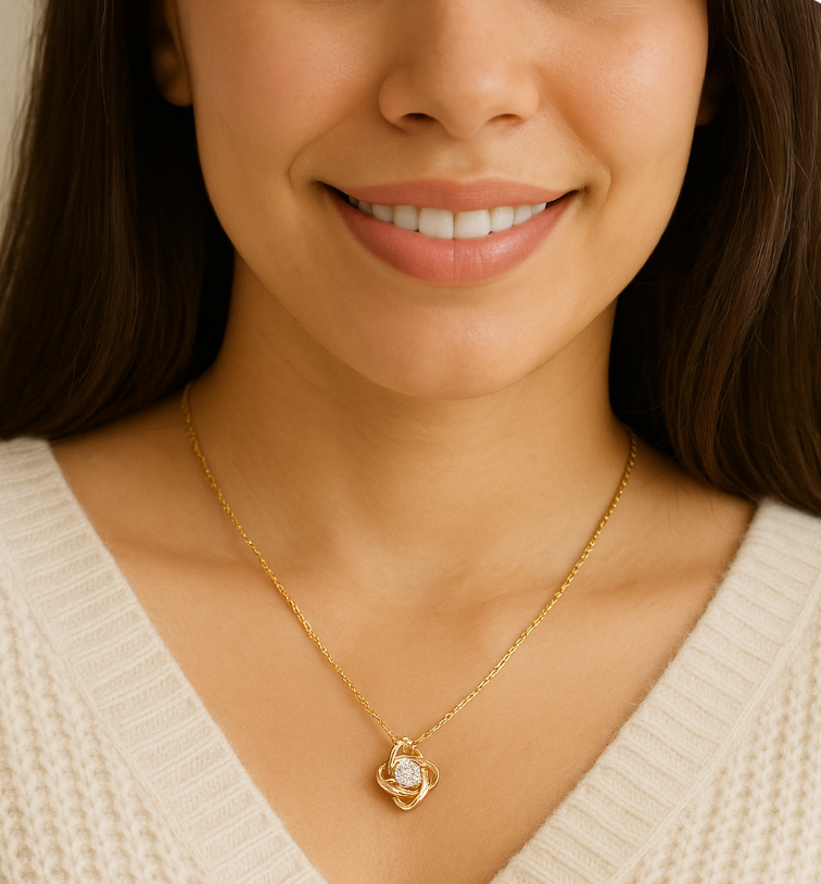 For Graduates - Love Knot Necklace