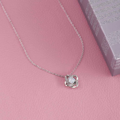 To My Wife - I Love You Now & Forever Love Knot - Gift Set