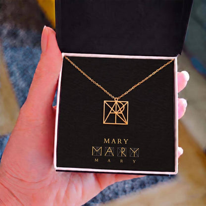 Personalized monogram pendant necklace on adjustable cable chain