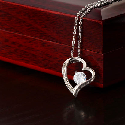 To My Mom From Your Son - Forever Love Gold Necklace