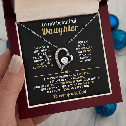 To My Daughter -  My gift, My miracle, My heart - Gift Set
