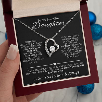 To My Beautiful Daughter  - You Changed My Life Forever