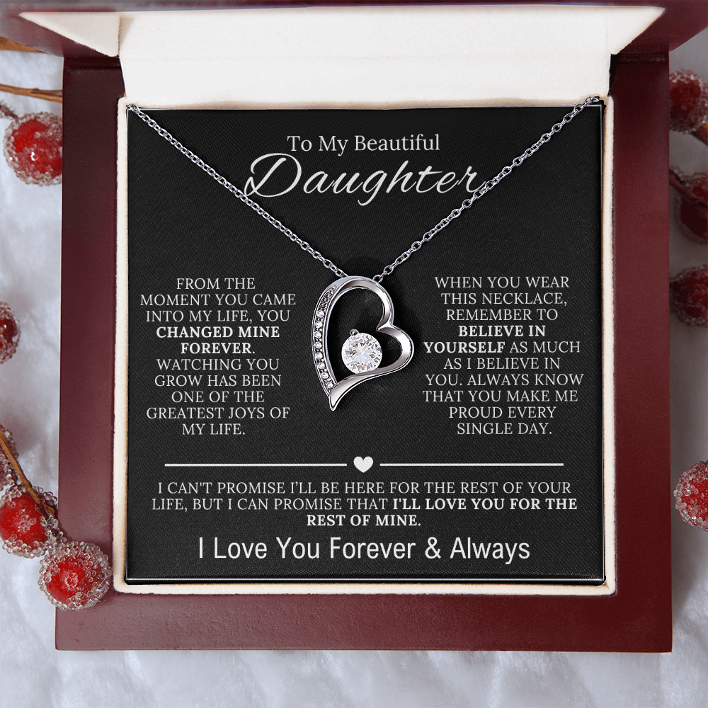 To My Beautiful Daughter  - You Changed My Life Forever