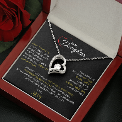 Beautiful Gift for Daughter From Mom: "The Unshakeable Love" Necklace