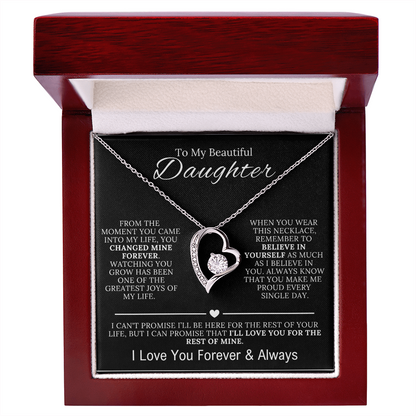 To My Beautiful Daughter  - You Changed My Life Forever