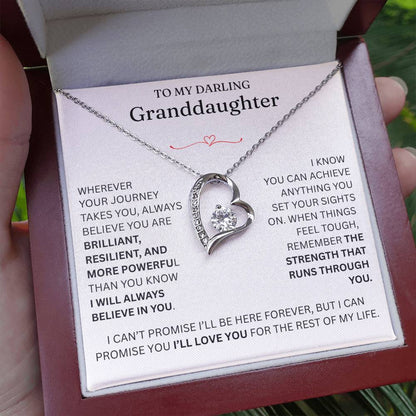 Forever Love Necklace - To Granddaughter
