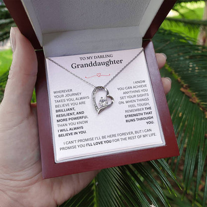 Forever Love Necklace - To Granddaughter