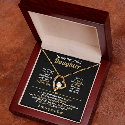 To My Daughter -  My gift, My miracle, My heart - Gift Set