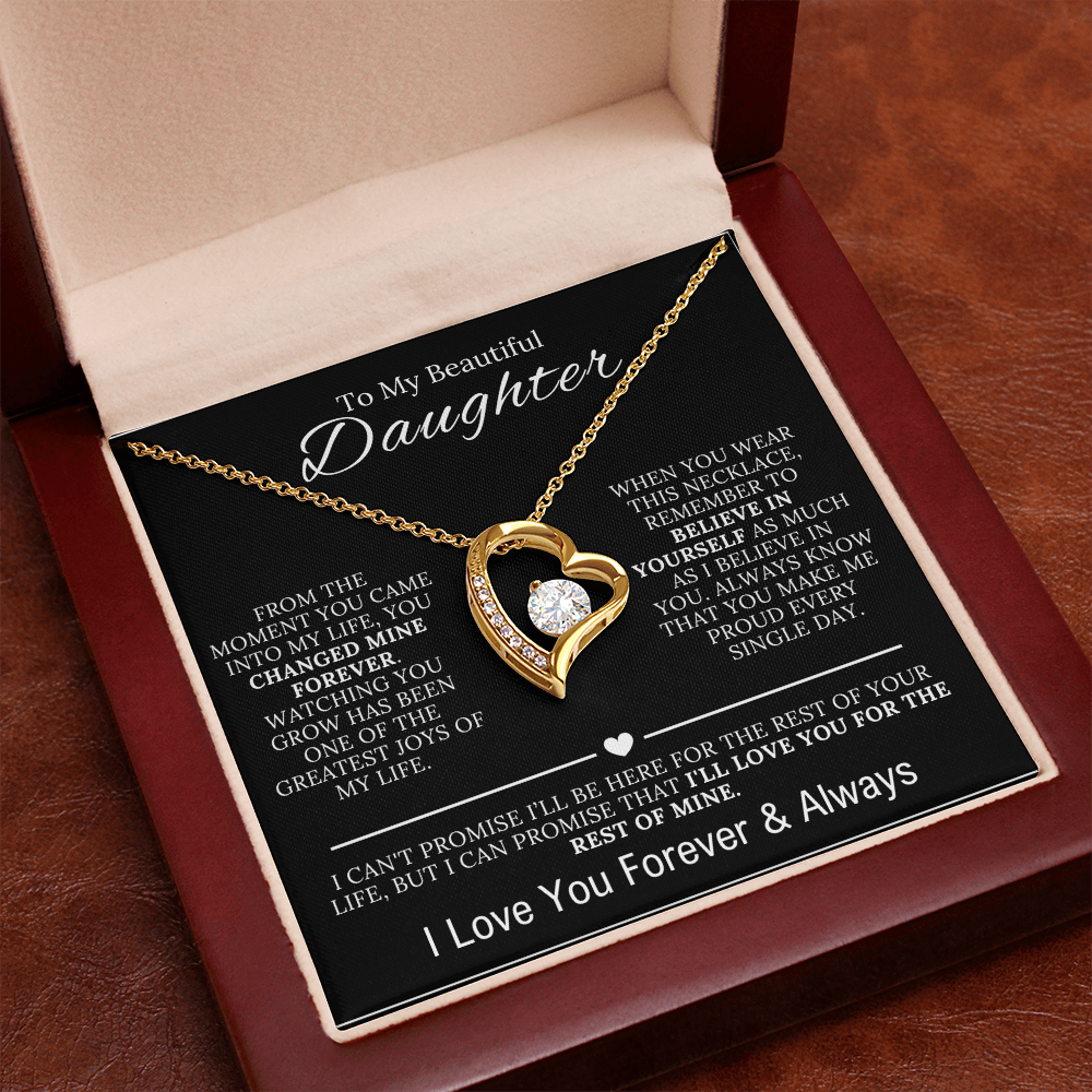 To My Beautiful Daughter  - You Changed My Life Forever