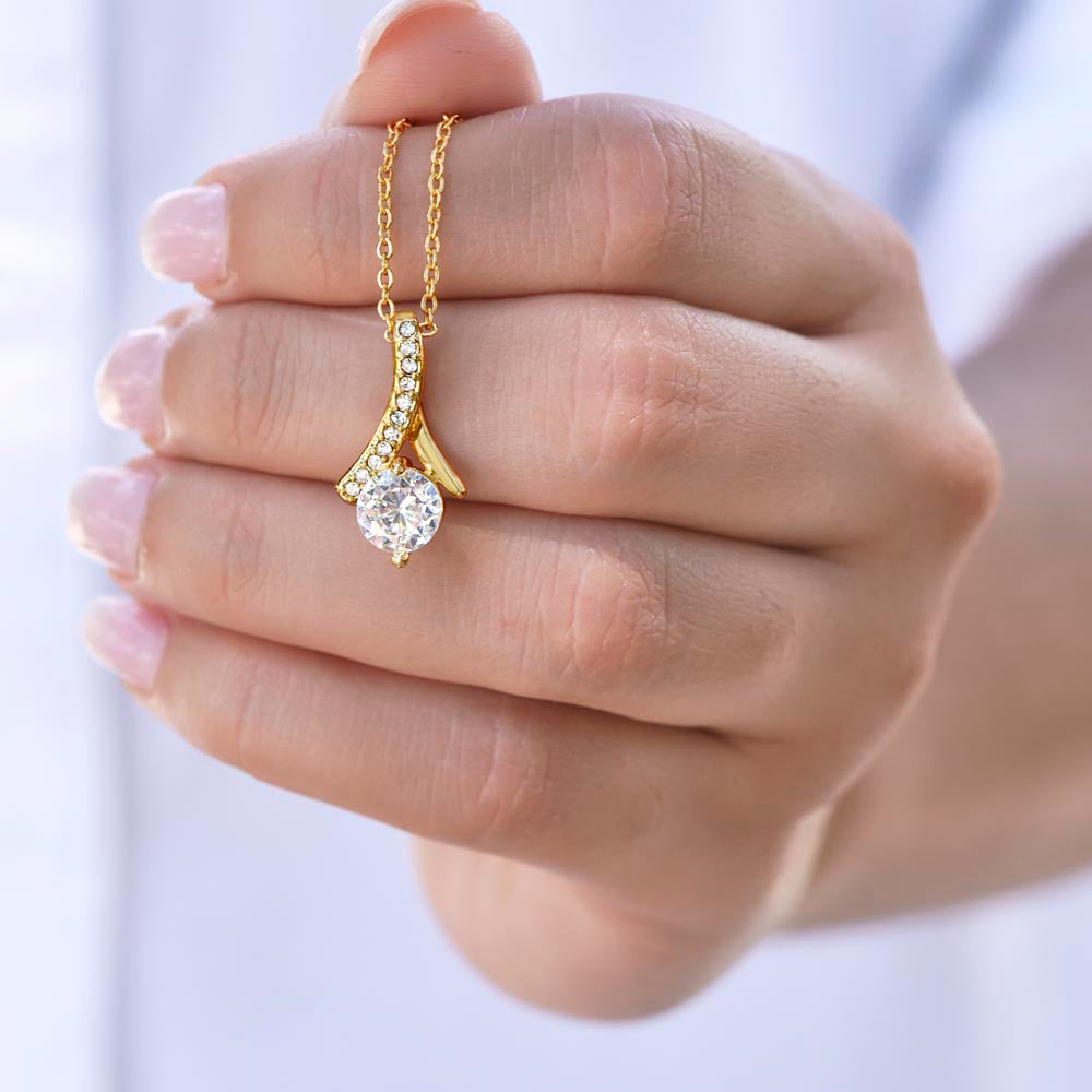 Mom for Daughter: "The Quiet Strength Of My Love" Necklace