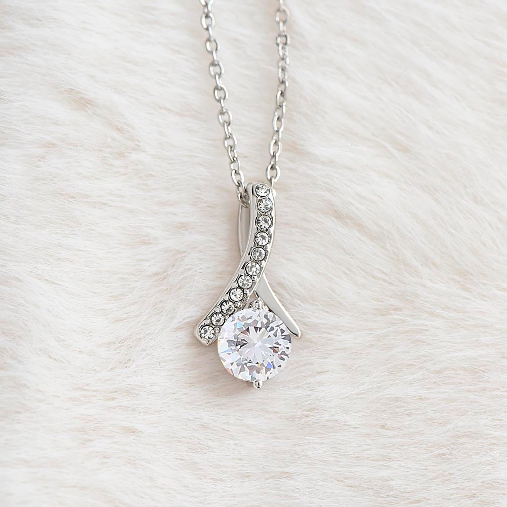 Mom for Daughter: "The Quiet Strength Of My Love" Necklace