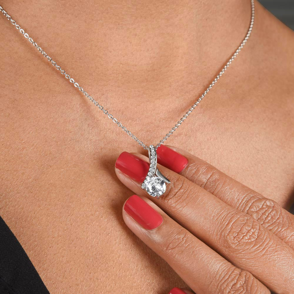Mom for Daughter: "The Quiet Strength Of My Love" Necklace