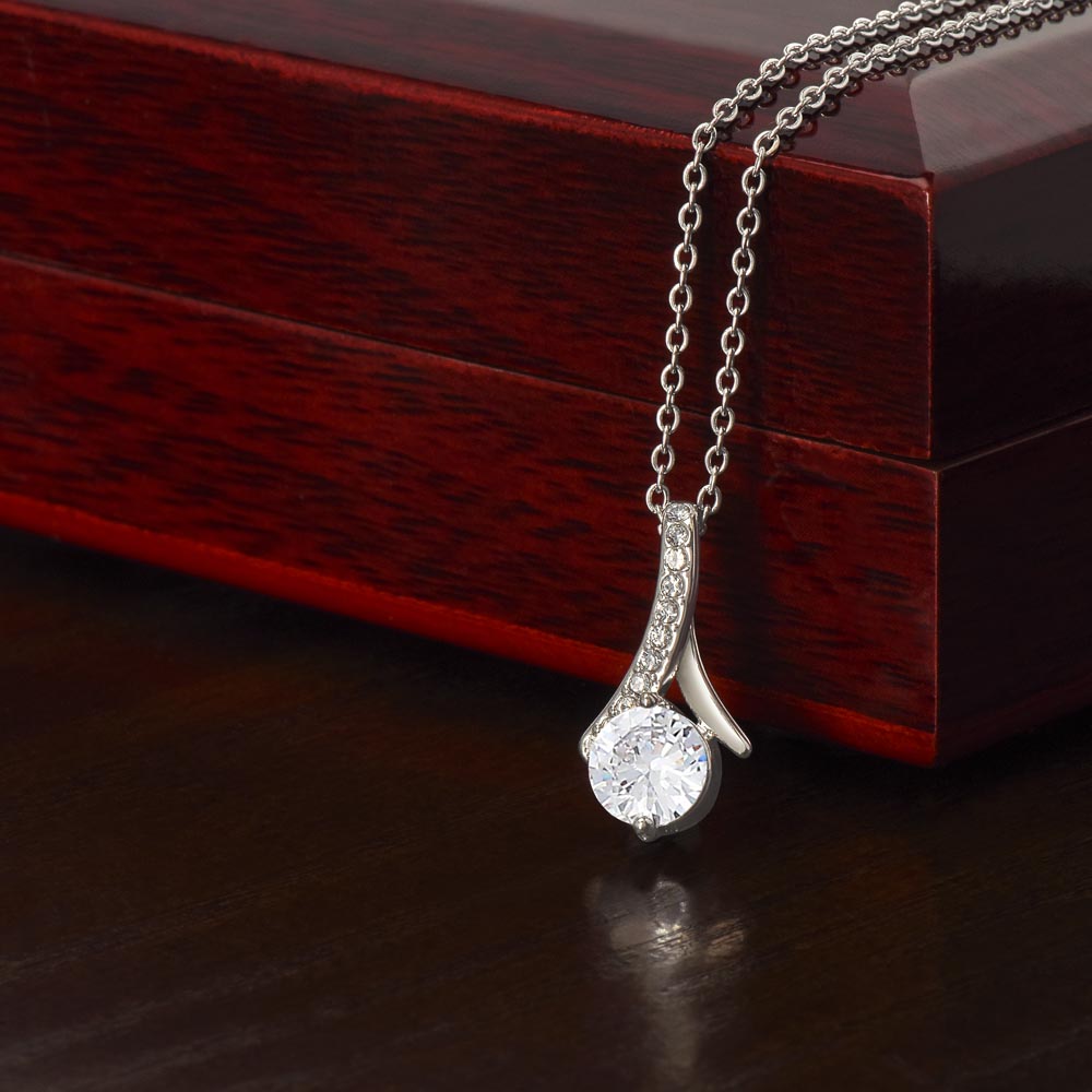 Mom for Daughter: "The Quiet Strength Of My Love" Necklace