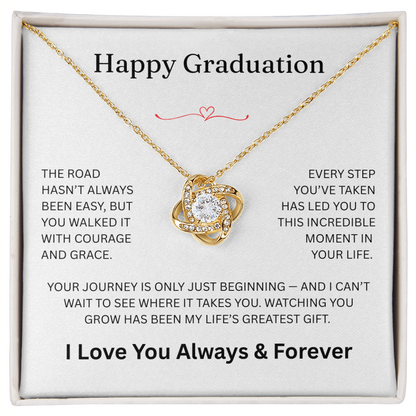 For Graduates - Love Knot Necklace