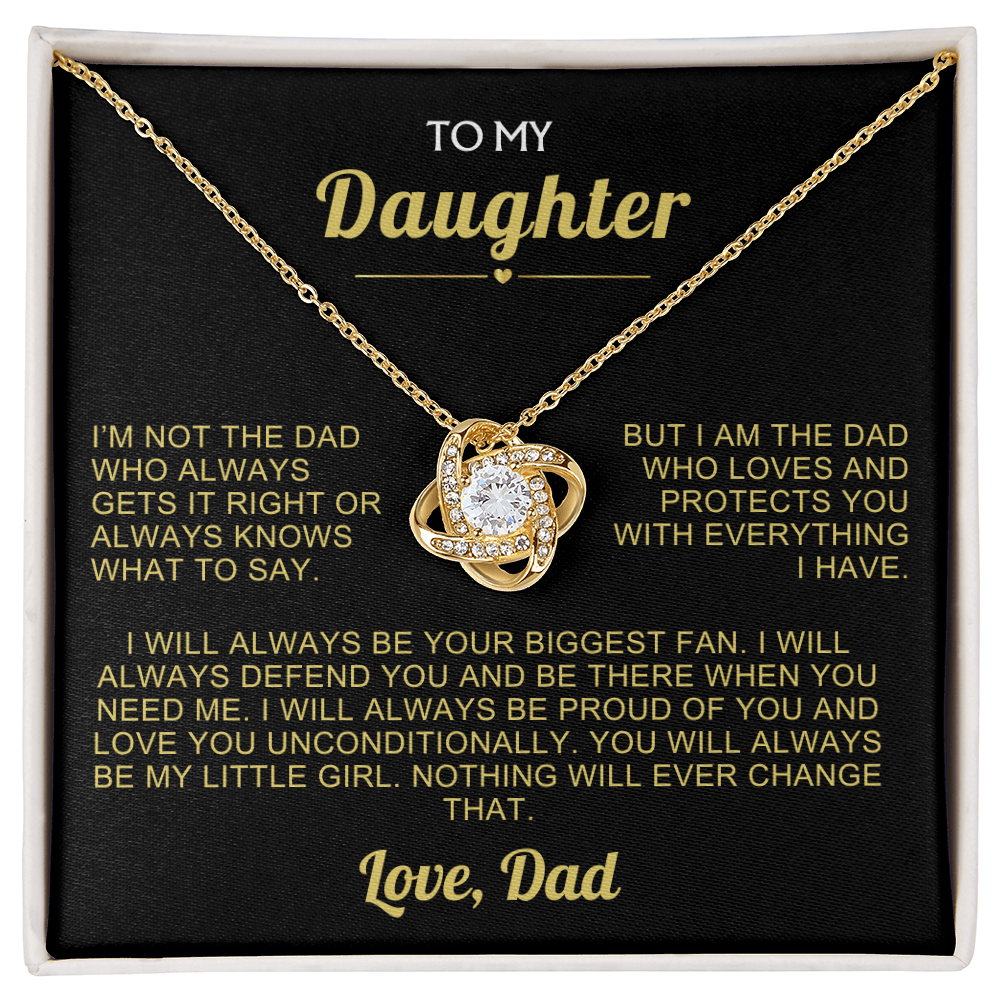 To My Daughter - You Will Always Be My Little Girl - Gift Set