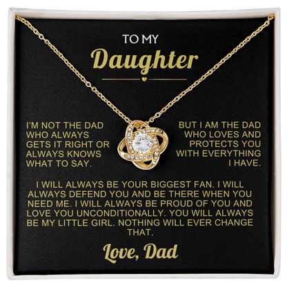 To My Daughter - You Will Always Be My Little Girl - Gift Set
