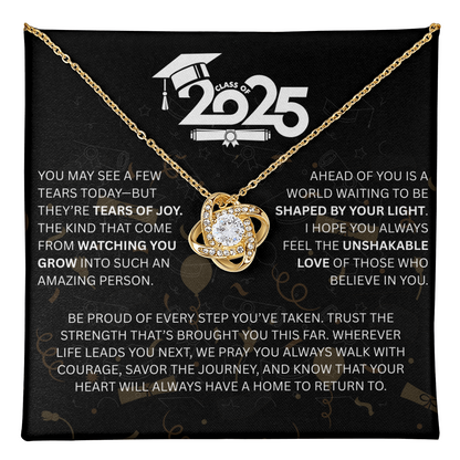 Graduation "The Gift of Watching You Grow" Necklace