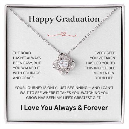 For Graduates - Love Knot Necklace