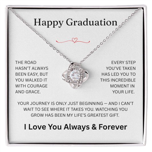For Graduates - Love Knot Necklace