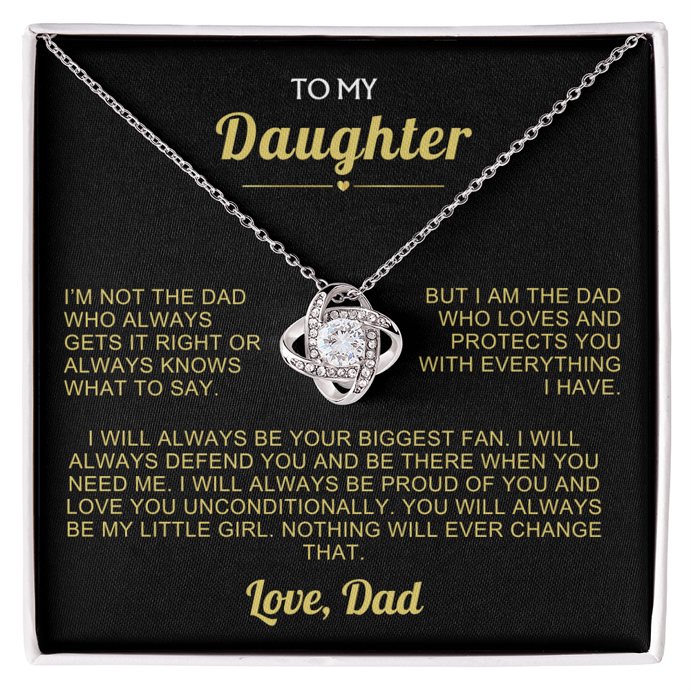 To My Daughter - You Will Always Be My Little Girl - Gift Set