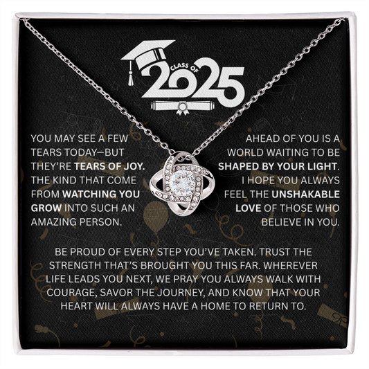Graduation "The Gift of Watching You Grow" Necklace