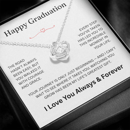 For Graduates - Love Knot Necklace