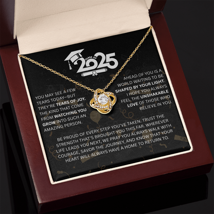 Graduation "The Gift of Watching You Grow" Necklace