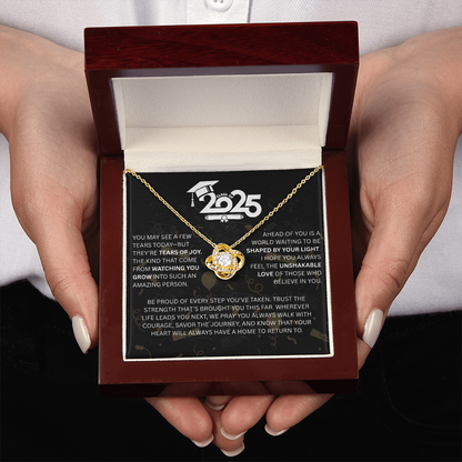 Graduation "The Gift of Watching You Grow" Necklace