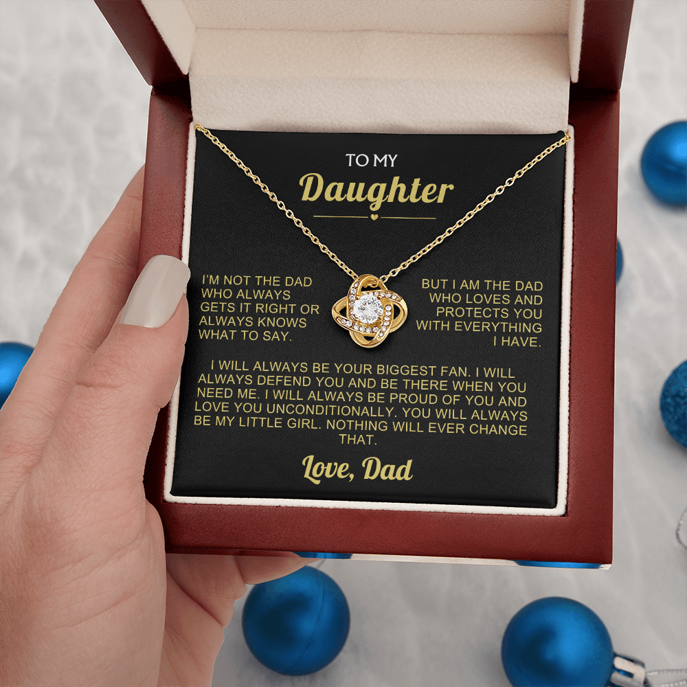 To My Daughter - You Will Always Be My Little Girl - Gift Set