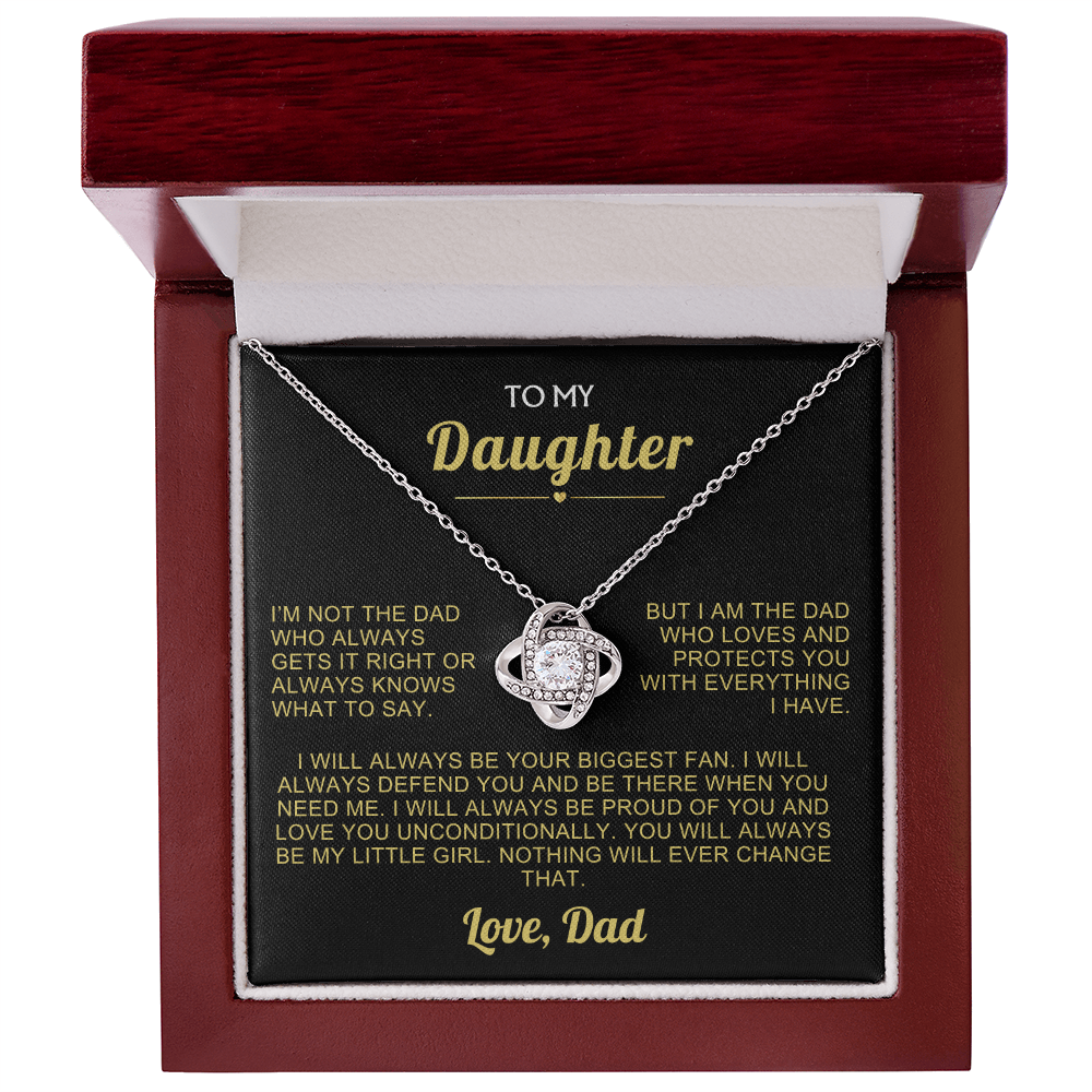 To My Daughter - You Will Always Be My Little Girl - Gift Set