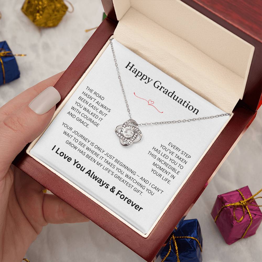 For Graduates - Love Knot Necklace