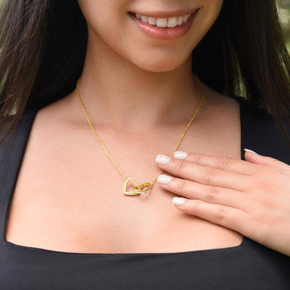 For Granddaughter - Interlocking Hearts