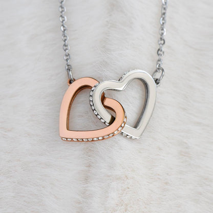 For Granddaughter - Interlocking Hearts