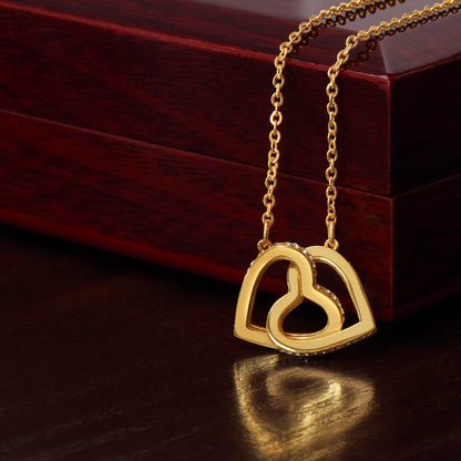 For Granddaughter - Interlocking Hearts