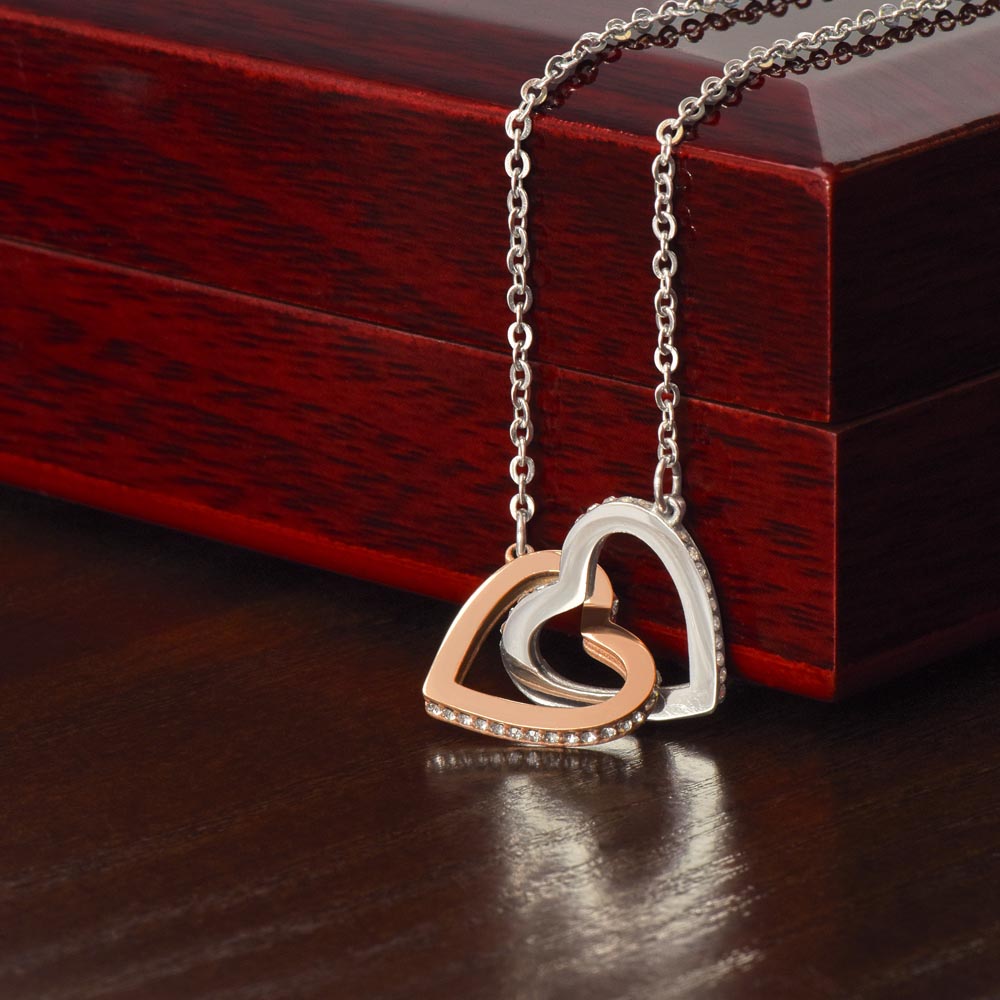 For Granddaughter - Interlocking Hearts