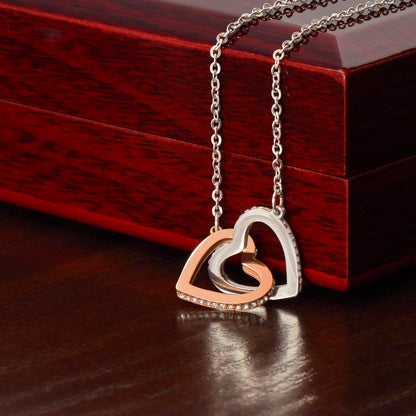 For Granddaughter - Interlocking Hearts
