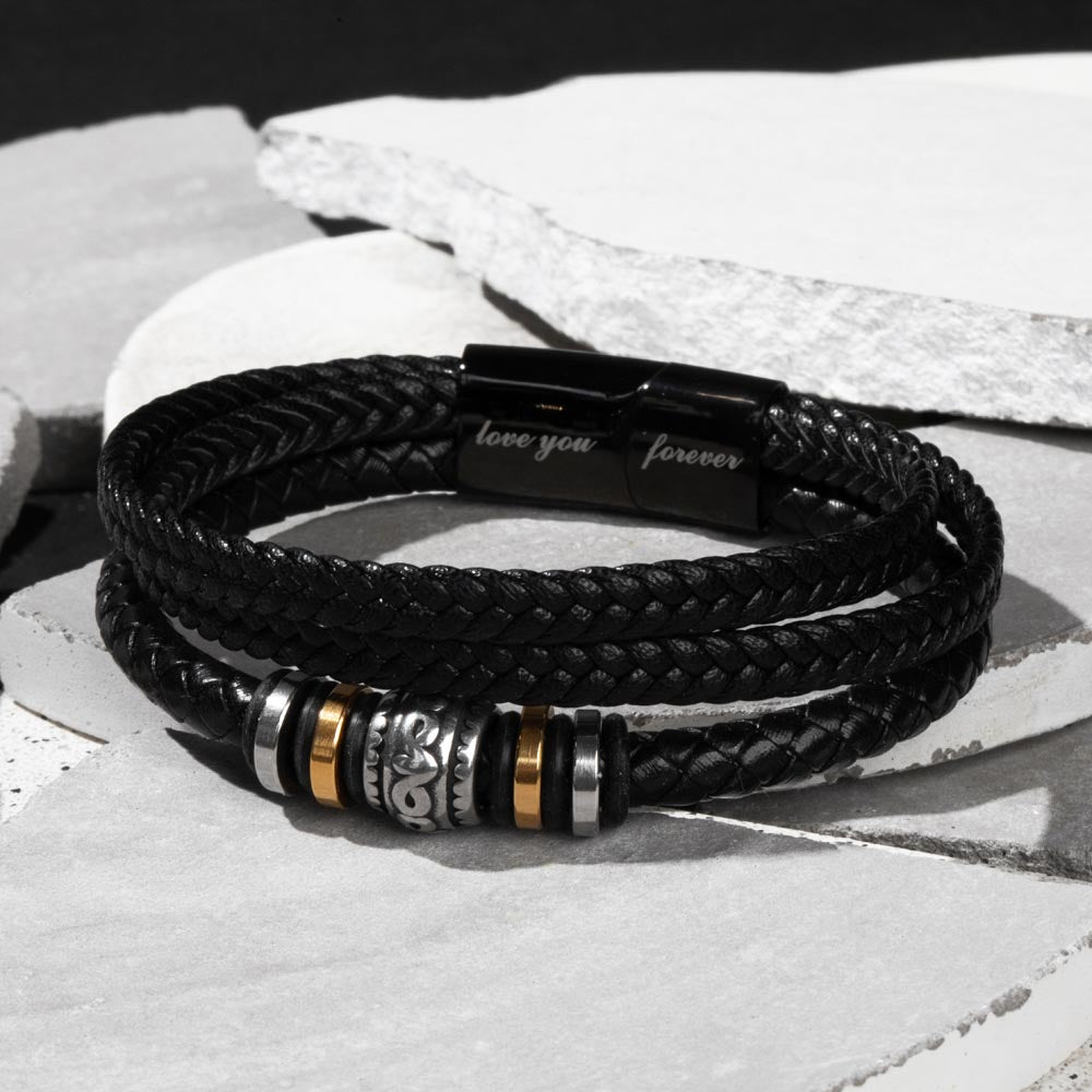 To My Son Bracelet - I Love You Forever