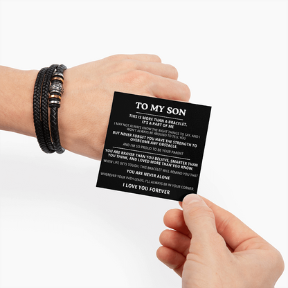 To My Son Bracelet - I Love You Forever