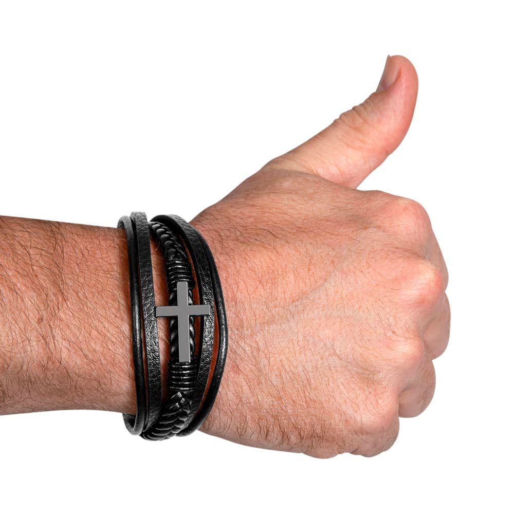 Cross Bracelet - From Mom & Dad - Gift Set