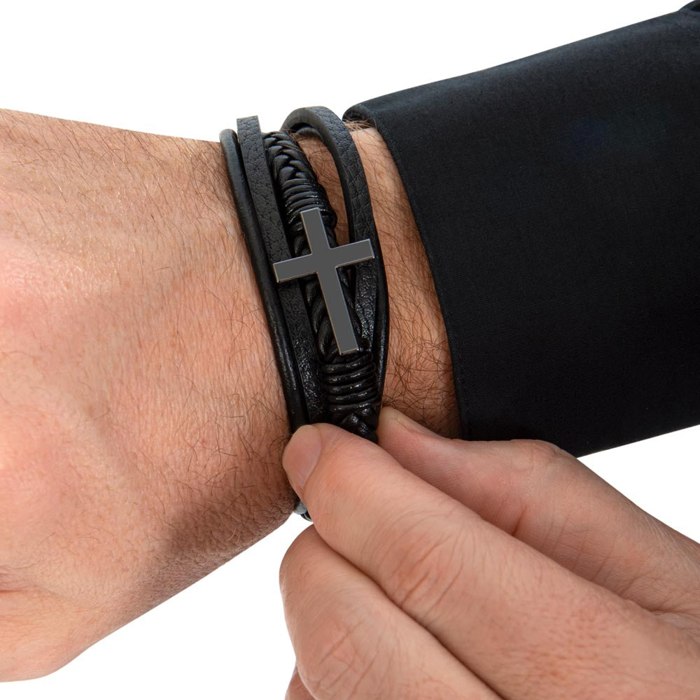 Cross Bracelet - From Mom & Dad - Gift Set