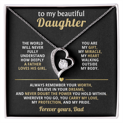 To My Daughter -  My gift, My miracle, My heart - Gift Set