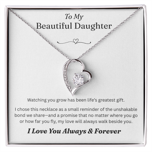 Forever Love Necklace - For Daughter's Graduation