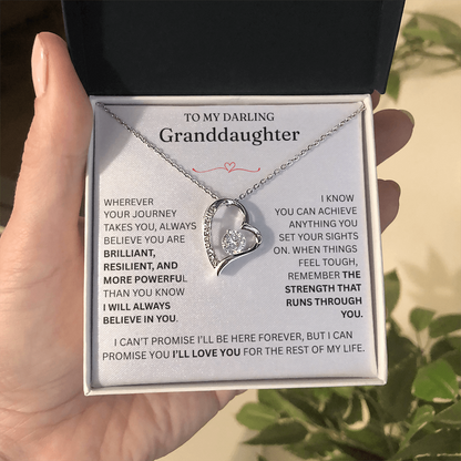Forever Love Necklace - To Granddaughter