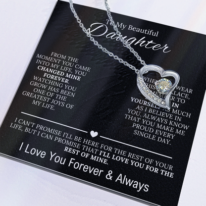 To My Beautiful Daughter  - You Changed My Life Forever