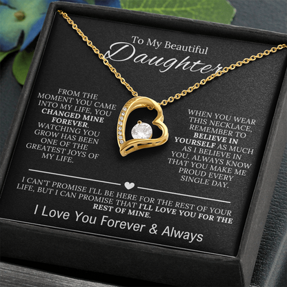 To My Beautiful Daughter  - You Changed My Life Forever
