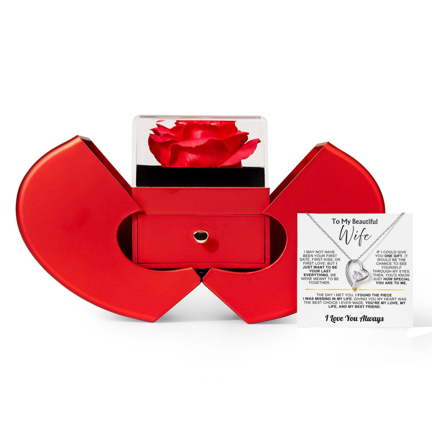I Want To Be Your Last Everything Heart Box Gift Set