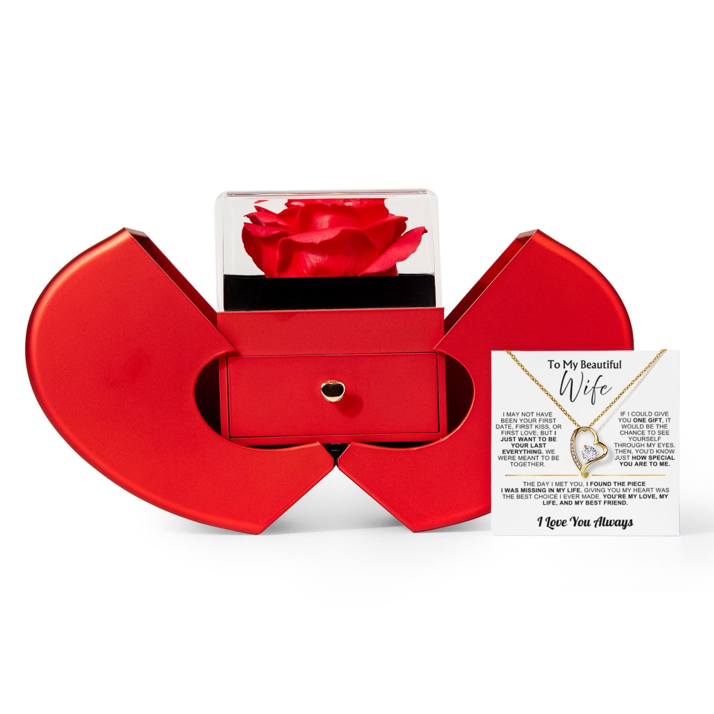 I Want To Be Your Last Everything Heart Box Gift Set