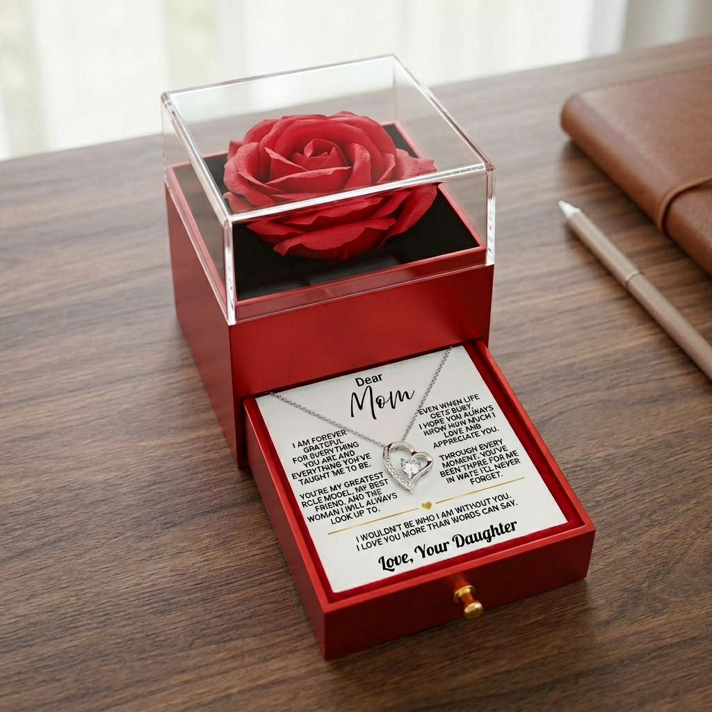 Dear Mom - From Daughter Forever Grateful Gift Set